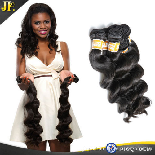 Jinpai Hair 2015 Natural Black Unprocessed 7A Grade Eurasian Hair Extension